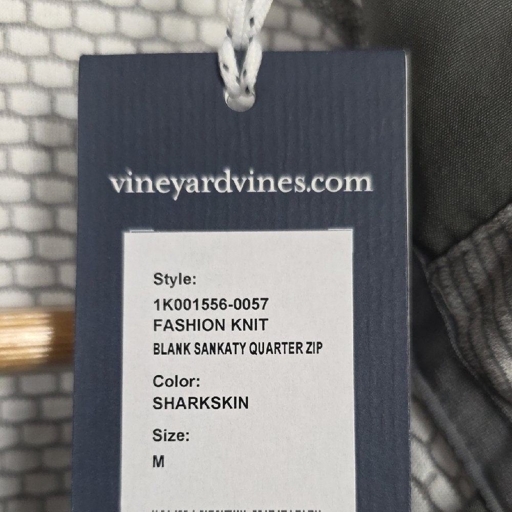 Vineyard Vines Gray Performance MGA Pullover - Picture 11 of 13